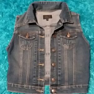 Denim vest